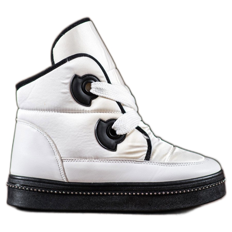 RTX WALK Snježne čizme s kristalima bijela