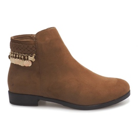Suede LL113 Camel čizme smeđa