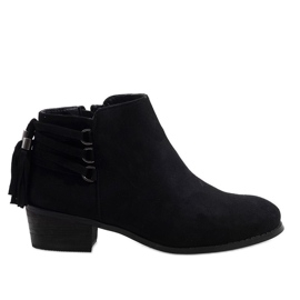 Izolirane čizme od antilopa SJ1819-1 crna