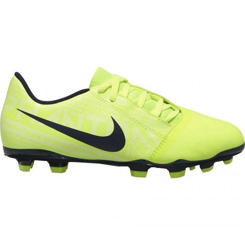 Nike Phantom Venom Club Fg Jr AO0396-717 patike za nogomet žuta boja žuta boja