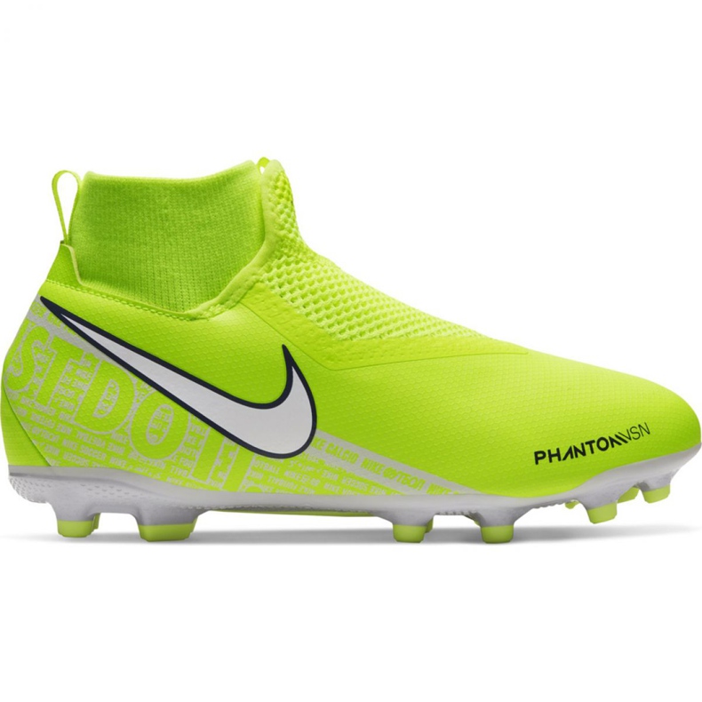 Nike Phantom Vsn Academy Df FG / MG Jr AO3287-717 nogometne cipele žuta boja žuta boja