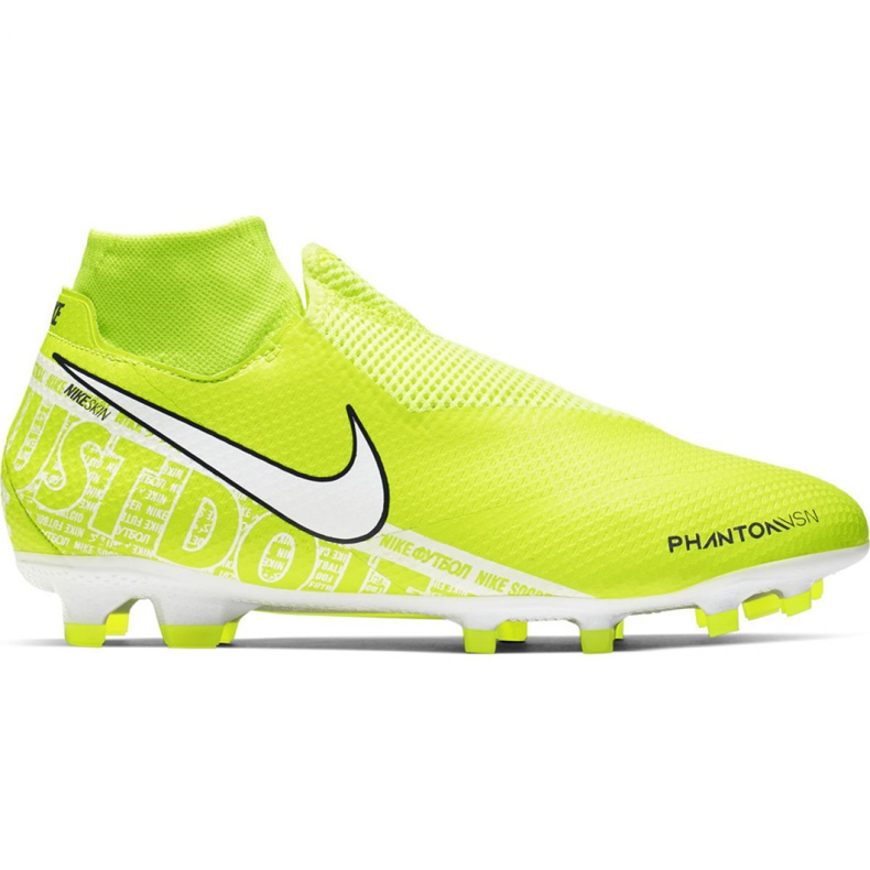 Nike Phantom Vsn Pro Df Fg M AO3266-717 nogometne cipele žuta boja žuta boja