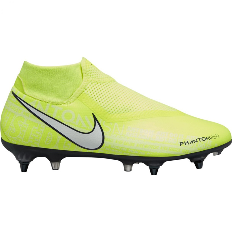 Nike Phantom Vsn Academy Df Sg Pro Ac M BQ8845-717 nogometne cipele žuta boja žuta boja