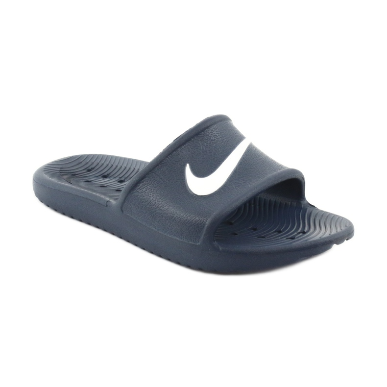Nike Kawa Tuš 832528 400 papuče bijela mornarsko plava