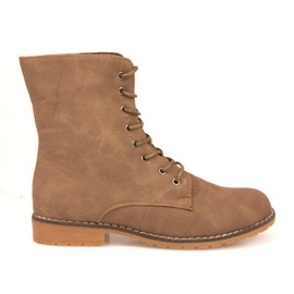 Tople čizme Military Q99 Khaki višebojan zelena