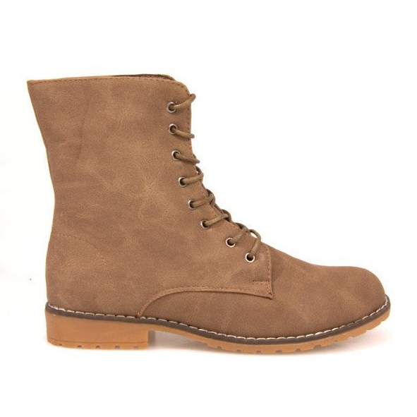 Tople čizme Military Q99 Khaki raznobojna zelena