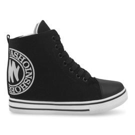 Modne tenisice LT1608 crne crna