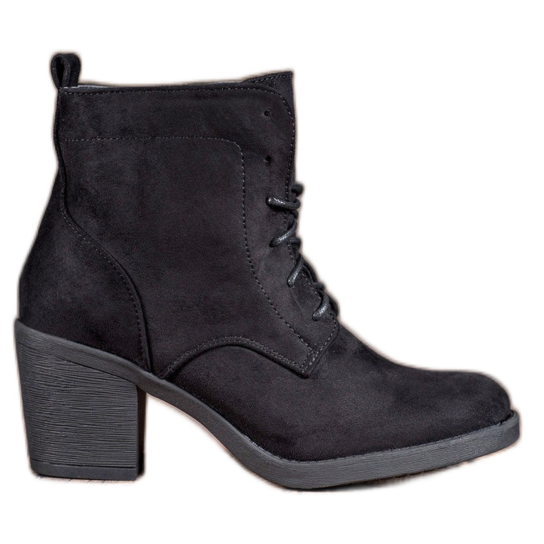 Nio Nio Udobne čizme s visokim potpeticama crno