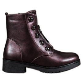 SHELOVET Čizme s patentnim zatvaračem višebojan