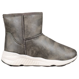 SHELOVET Udobne čizme za snijeg višebojan zelena