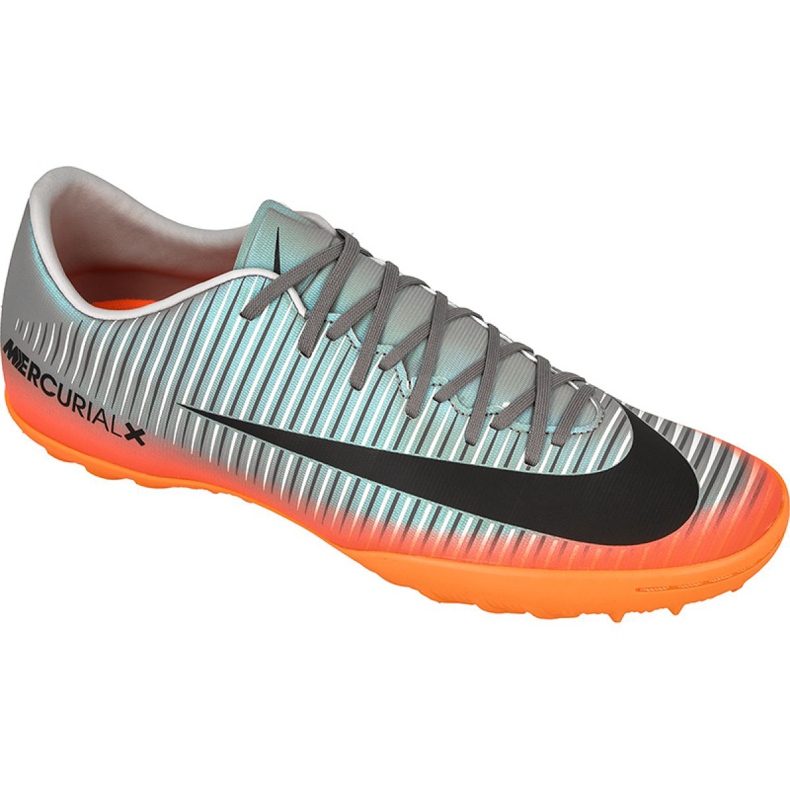 Nike MercurialX Victory Vi CR7 Tf M 852530-001 nogometne cipele raznobojna siva