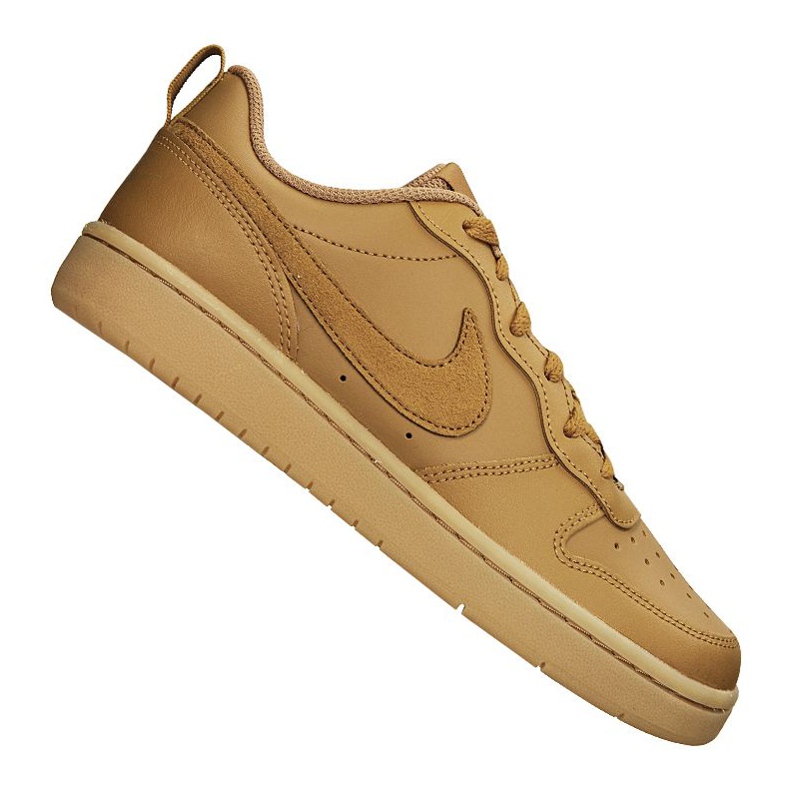 Cipele Nike Court Borough Low 2 (GS) Jr BQ5448-700 smeđa raznobojna