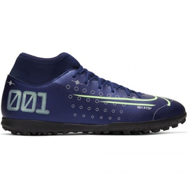 Nike Mercurial Superfly 7 Club Mds Tf M BQ5437-401 nogometne cipele tamnoplava tamnoplava