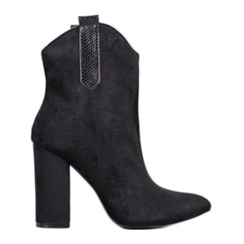 VICES antilop kaubojske čizme crna