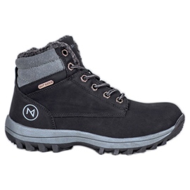 Tople MCKEYLOR planinarske čizme crna