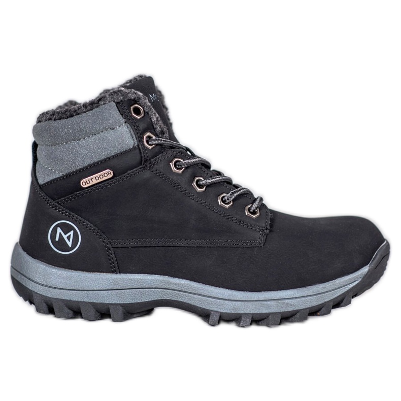 Tople MCKEYLOR planinarske čizme crno