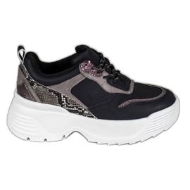 Snekeri na platformi VICES crna