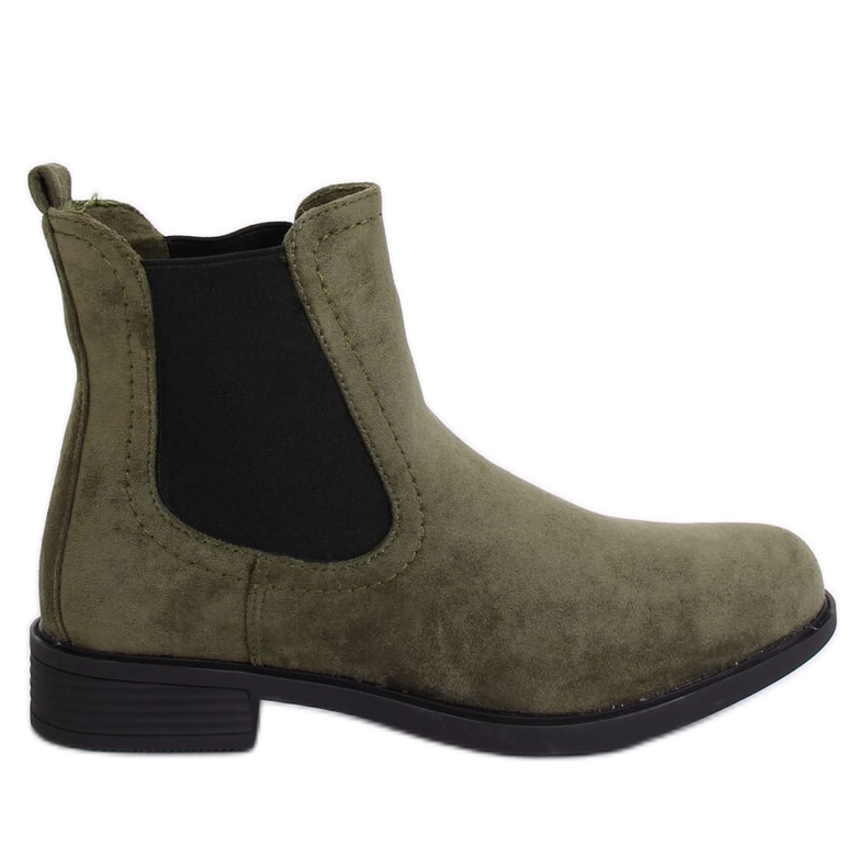 Zelene čizme Jodhpur B-6856 Zelene zelena