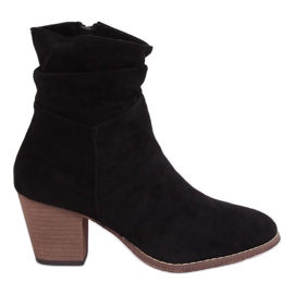 Crne kaubojske čizme E2250 Crne crna