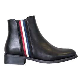 Filippo Čizme s ukrasnim pojasom crna