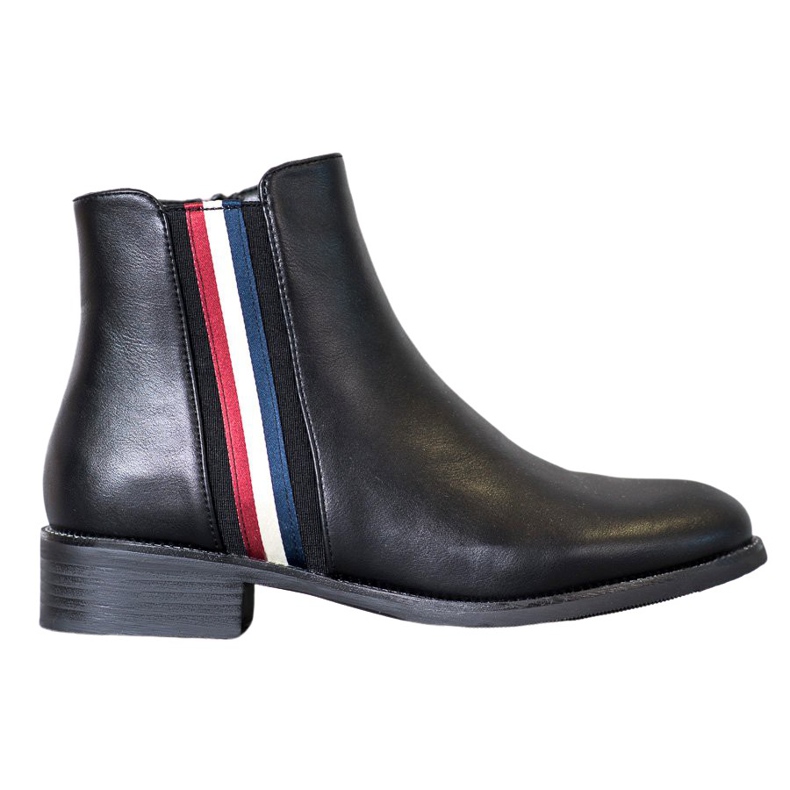 Filippo Čizme s ukrasnim pojasom crno