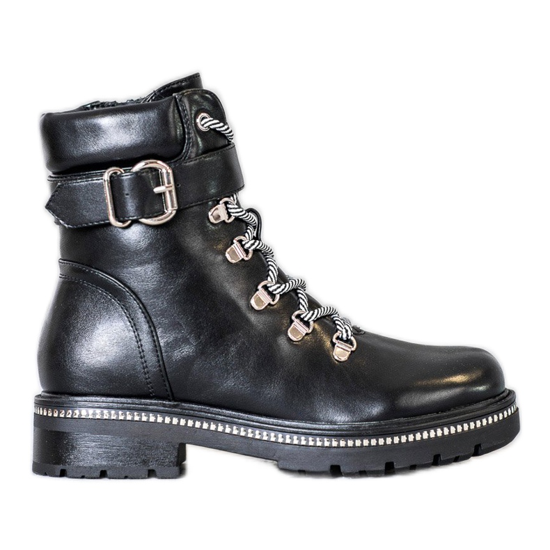 Seastar Crni radnici s kopčom crno