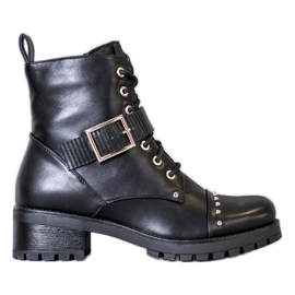 Seastar Radnici s ukrasnom kopčom crna