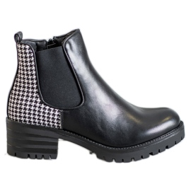 Seastar Chelsea čizme s uzorkom bijela crna