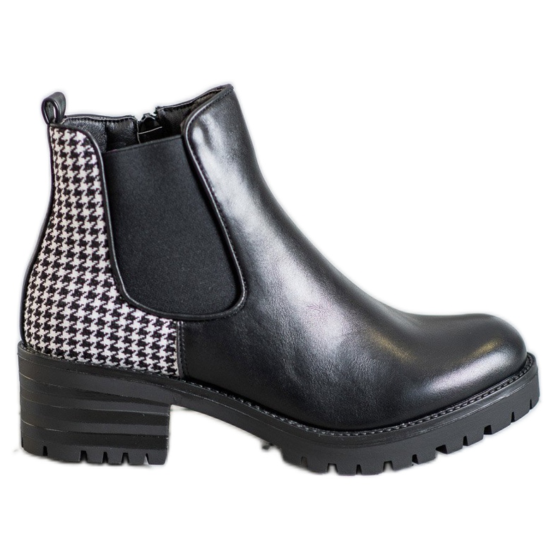 Seastar Chelsea čizme s uzorkom bijela crno