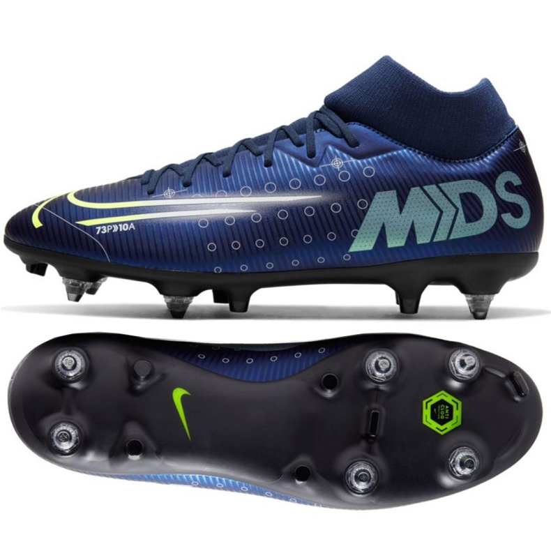 Nike Mercurial Superfly 7 Academy Mds Sg Pro Ac M CK0014-401 nogometna cipela mornarsko plava mornarsko plava