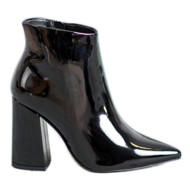 Seastar Crne lakirane čizme crna