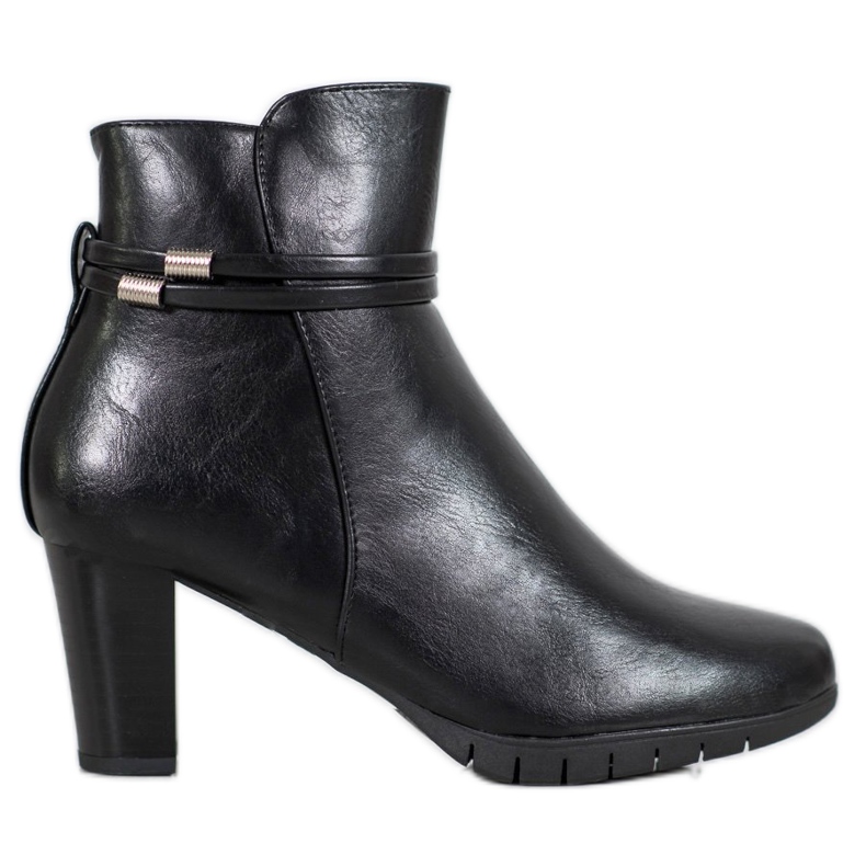 Klasične čizme na postu crno