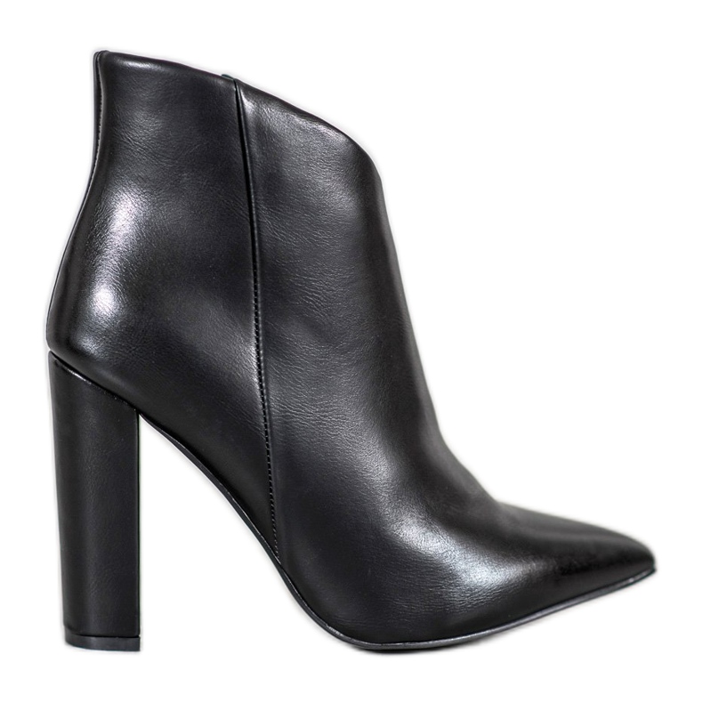 Seastar Elegantne čizme na post crno