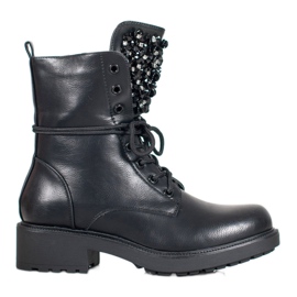 Seastar Klasični radnici s kristalima crna