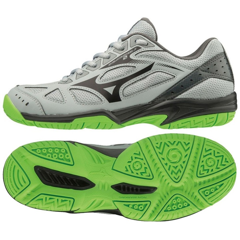 Cipele Mizuno Cyclone Speed ​​2 Jr V1GD191037 siva siva