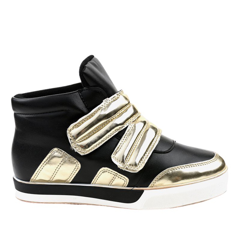 Crne izolirane tenisice na klin GF-ZM26 crno