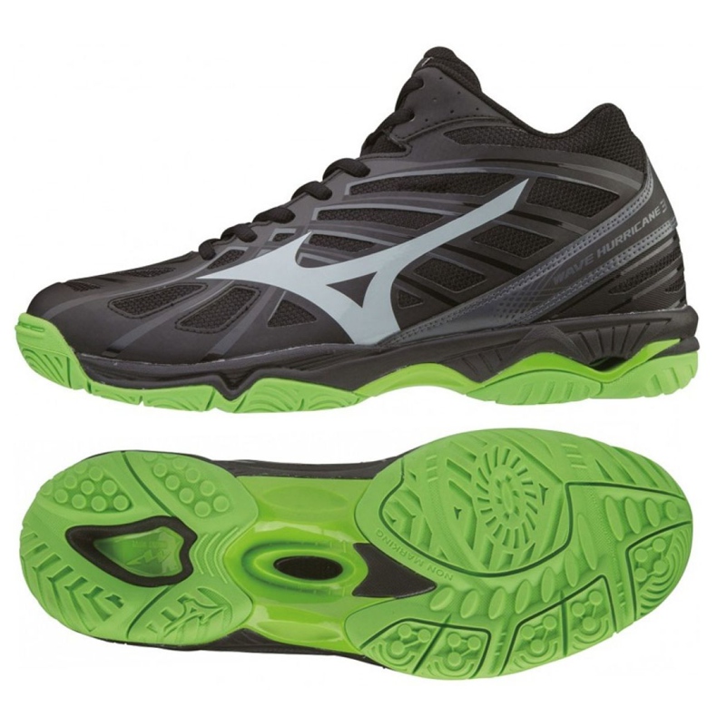Uragan Mizuno Wave 3 Mid M V1GA174537 crno crno