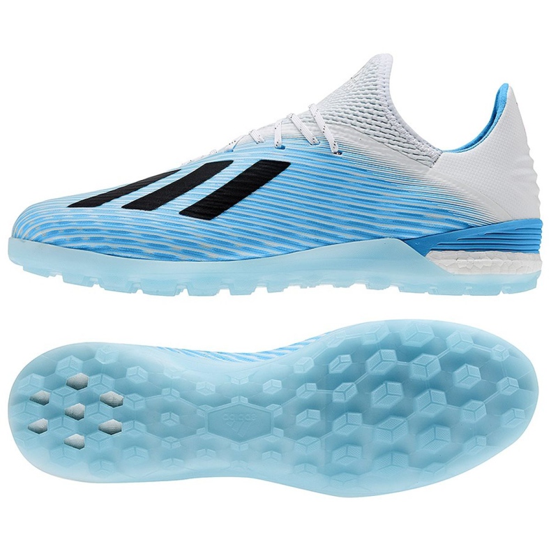 Kopačke Adidas X 19.1 Tf M F99999 bijela plava