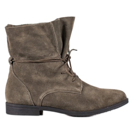 Filippo Klasične kožne čizme siva