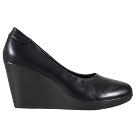 J. Star Klasične pumpe na klin crna