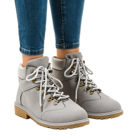 Sive planinarske čizme bez izolacije XDS1702 siva