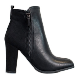 SHELOVET Čizme na post crna