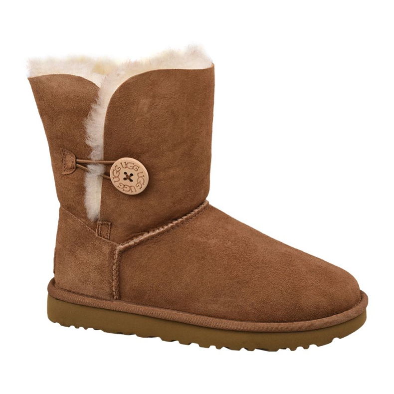 Ugg čizme Bailey Button Ii W 1016226-CHE smeđa