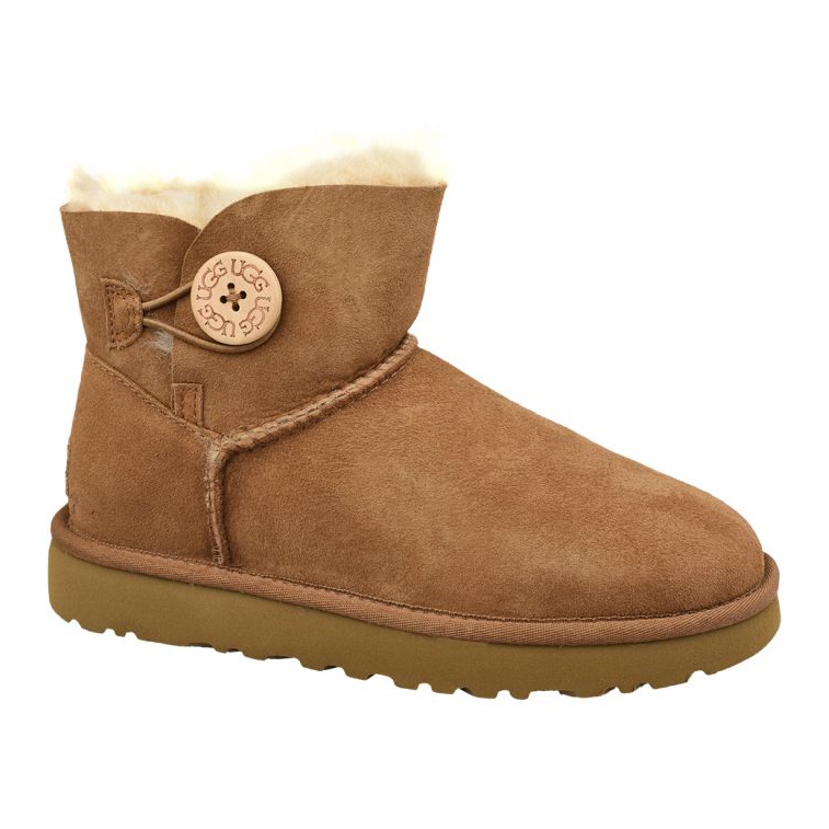 Ugg Mini Bailey Button Ii Cipele W 1016422-CHE smeđa