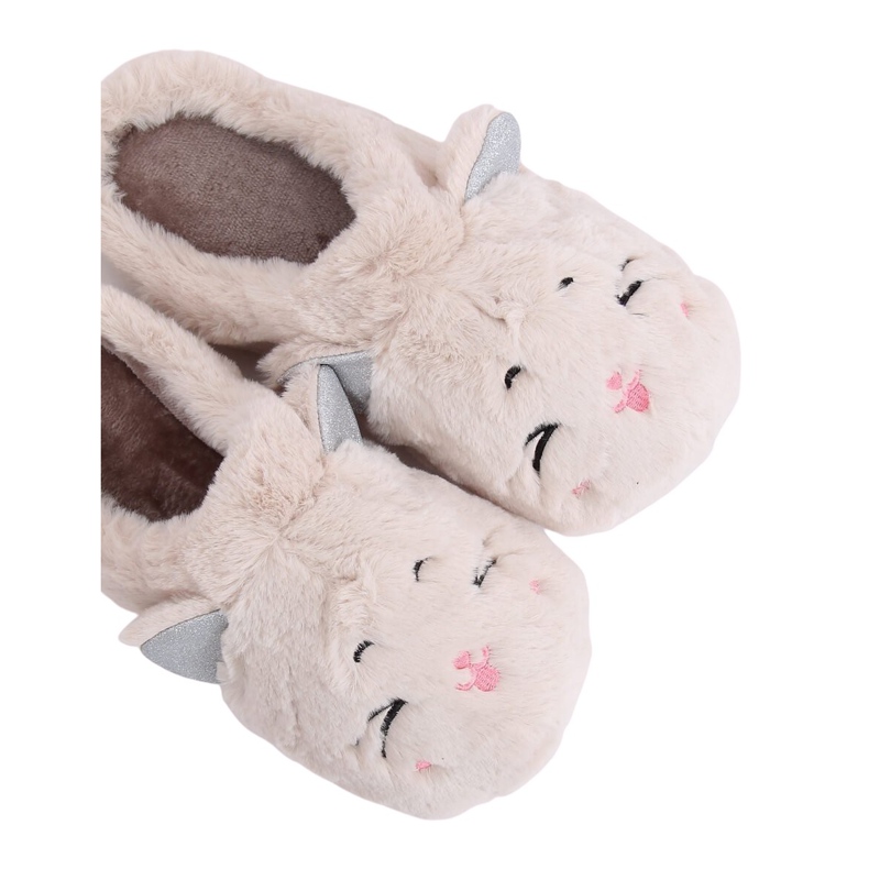 Ženske bež papuče MA16 Milk White