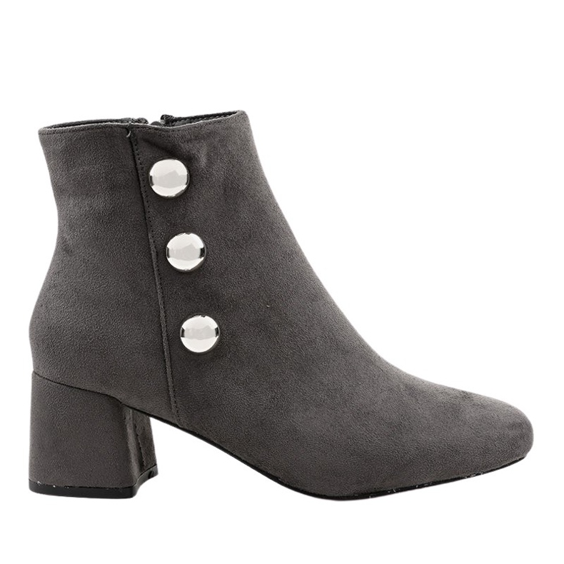 Sive antilop čizme na stupu L068 siva