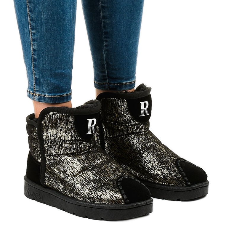 Zlatni eskimski izolirani emu FC232-17 crno žuta boja