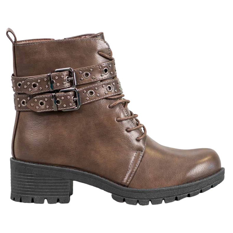 SHELOVET Čipkani radnici smeđa