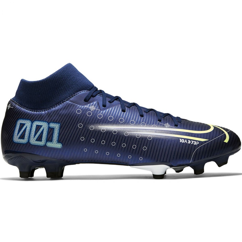 Nike Mercurial Superfly 7 Academy Mds FG / MG M BQ5427 401 nogometna cipela plava plava