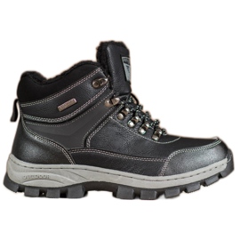 Arrigo Bello Zimske čizme na vezanje crna